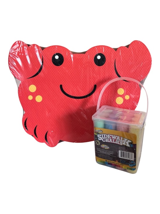 Creative Kids Other - Sidewalk Chalk and Knee Pad / Sit Upon